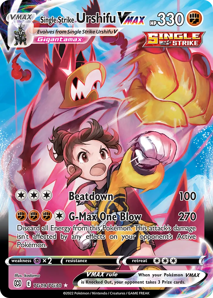 Single Strike Urshifu VMAX card image