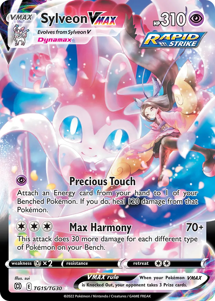 Sylveon VMAX #TG15 card image
