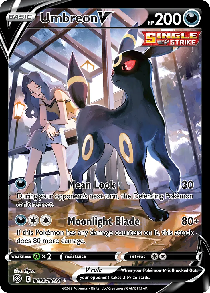 Umbreon V #TG22 card image