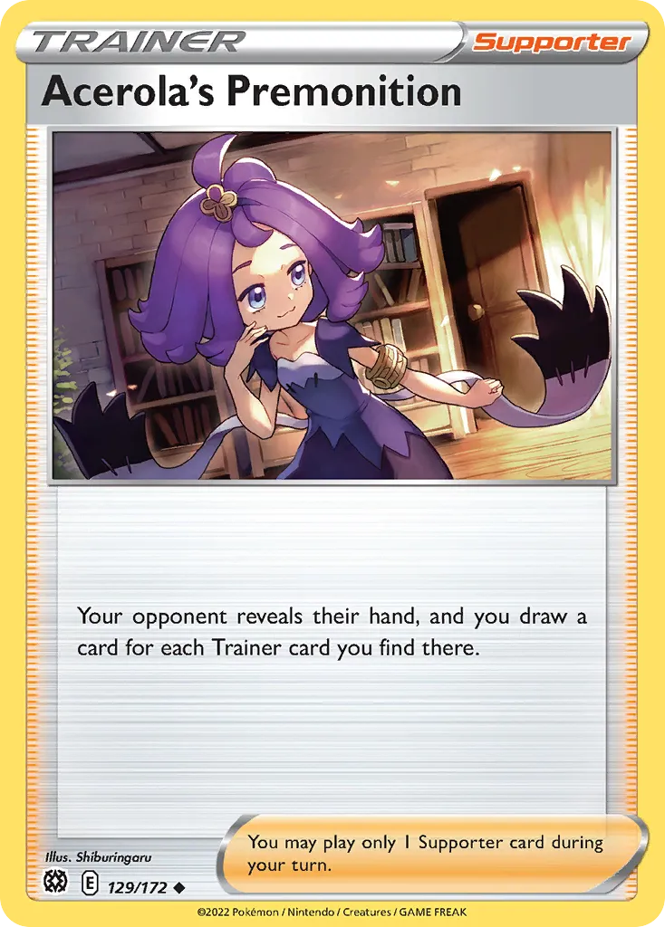 Acerola's Premonition card image