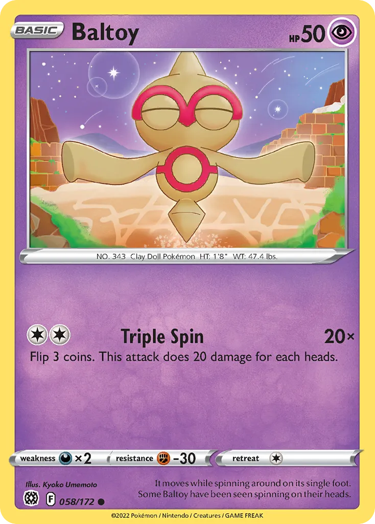 Baltoy card image