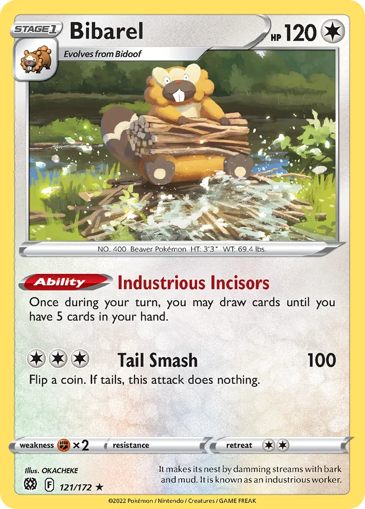 Bibarel card image