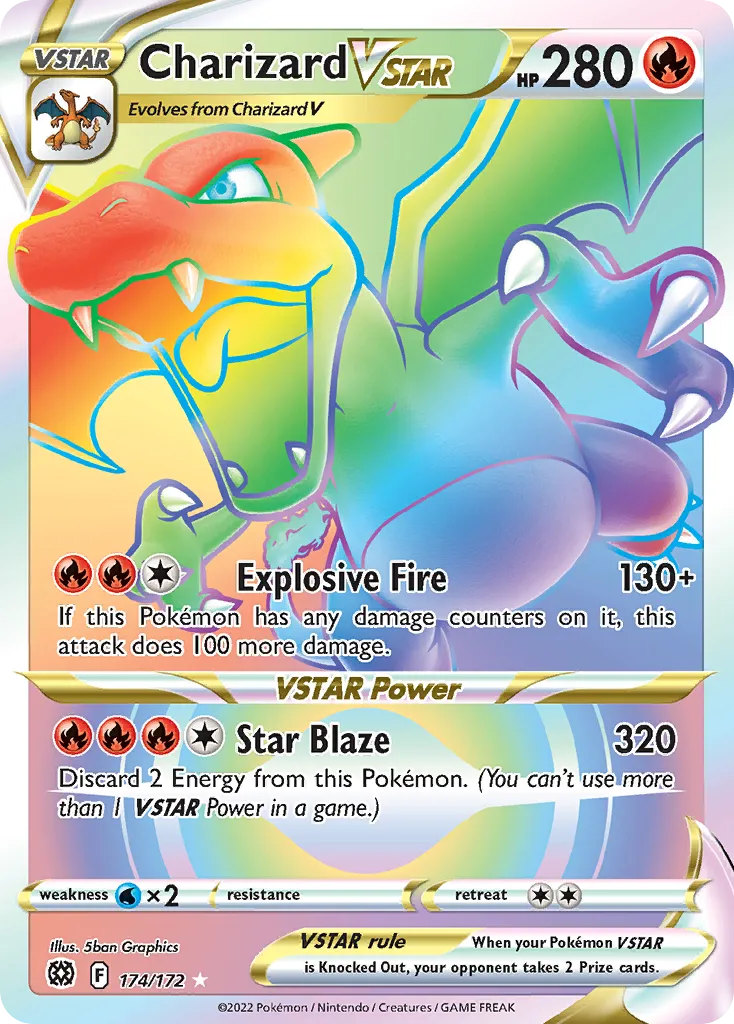 Charizard VSTAR #174 card image