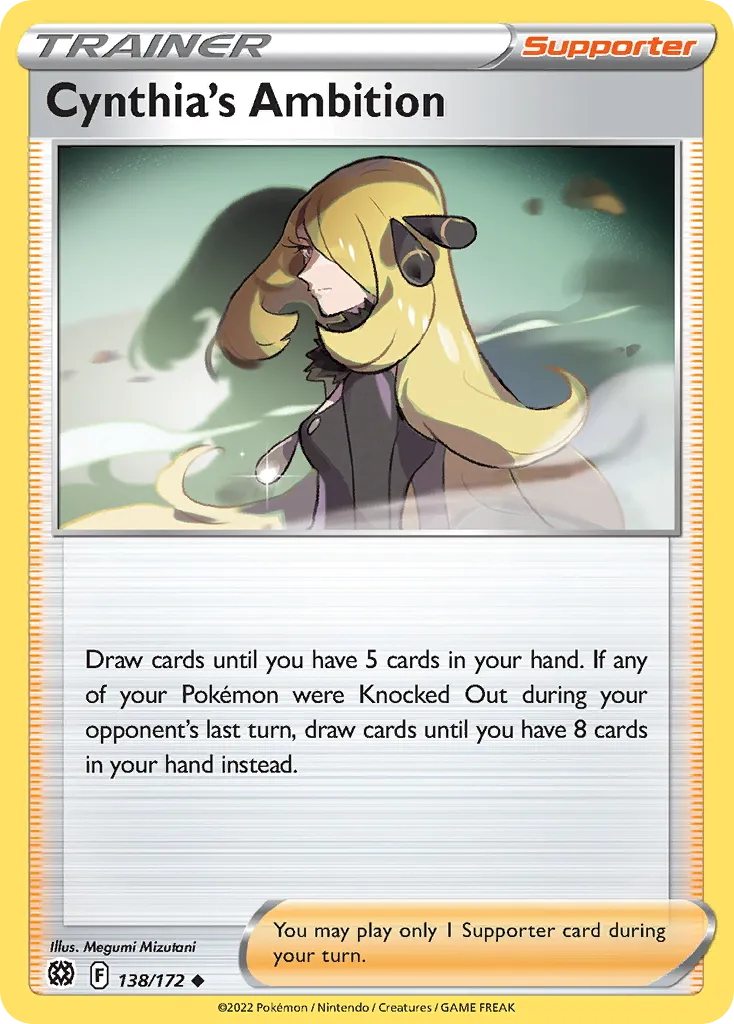 Cynthia's Ambition card image
