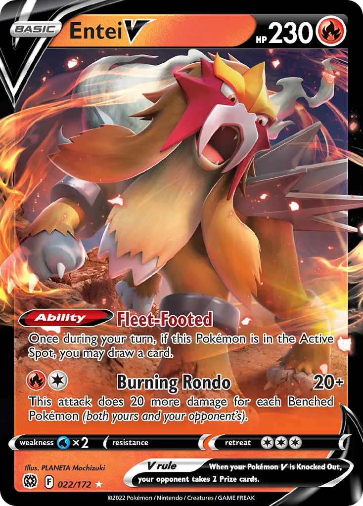 Entei V card image