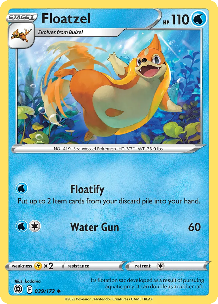 Floatzel card image