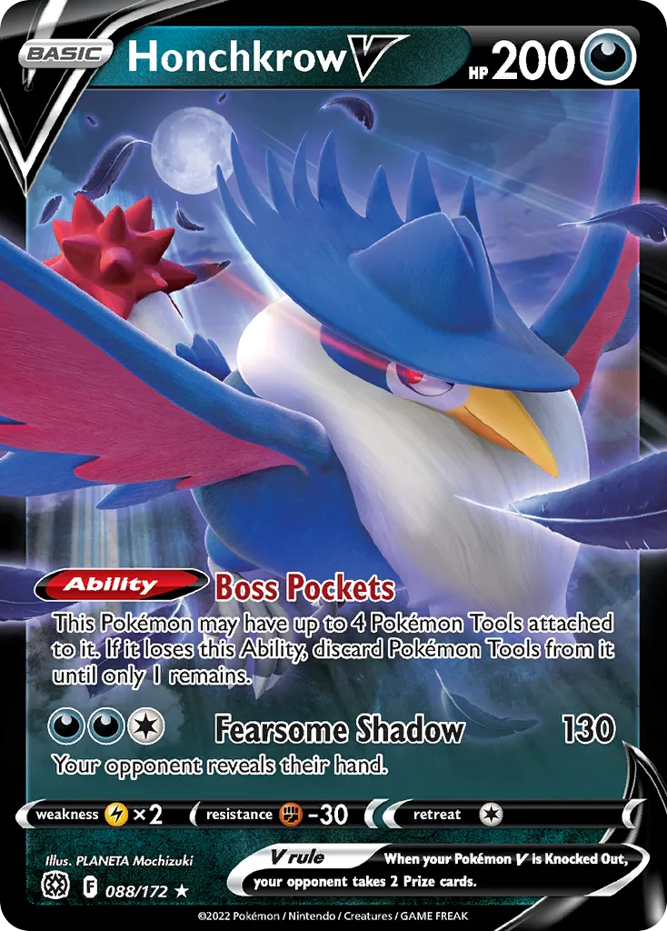 Honchkrow V card image