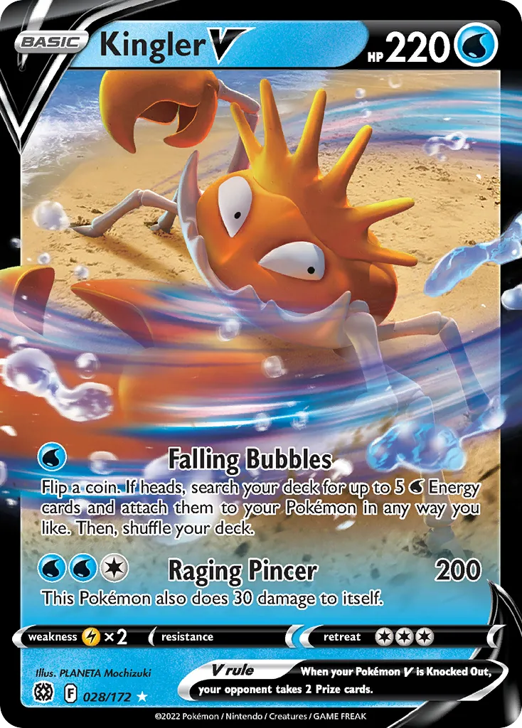 Kingler V card image