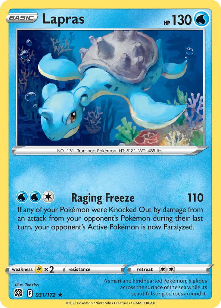 Lapras card image