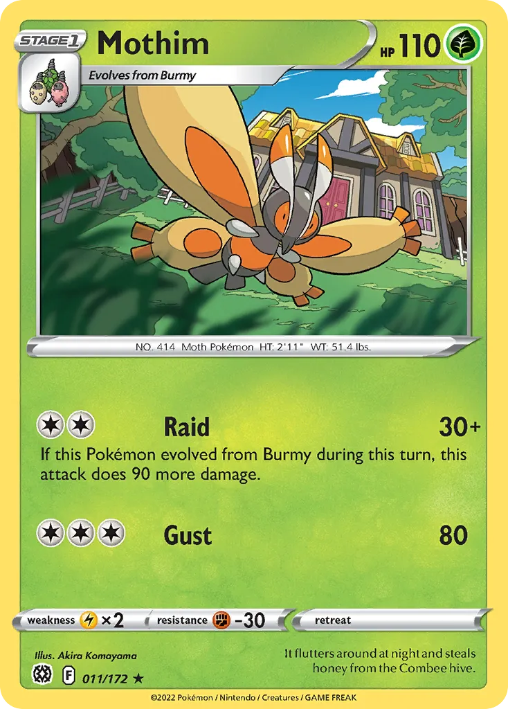Mothim card image