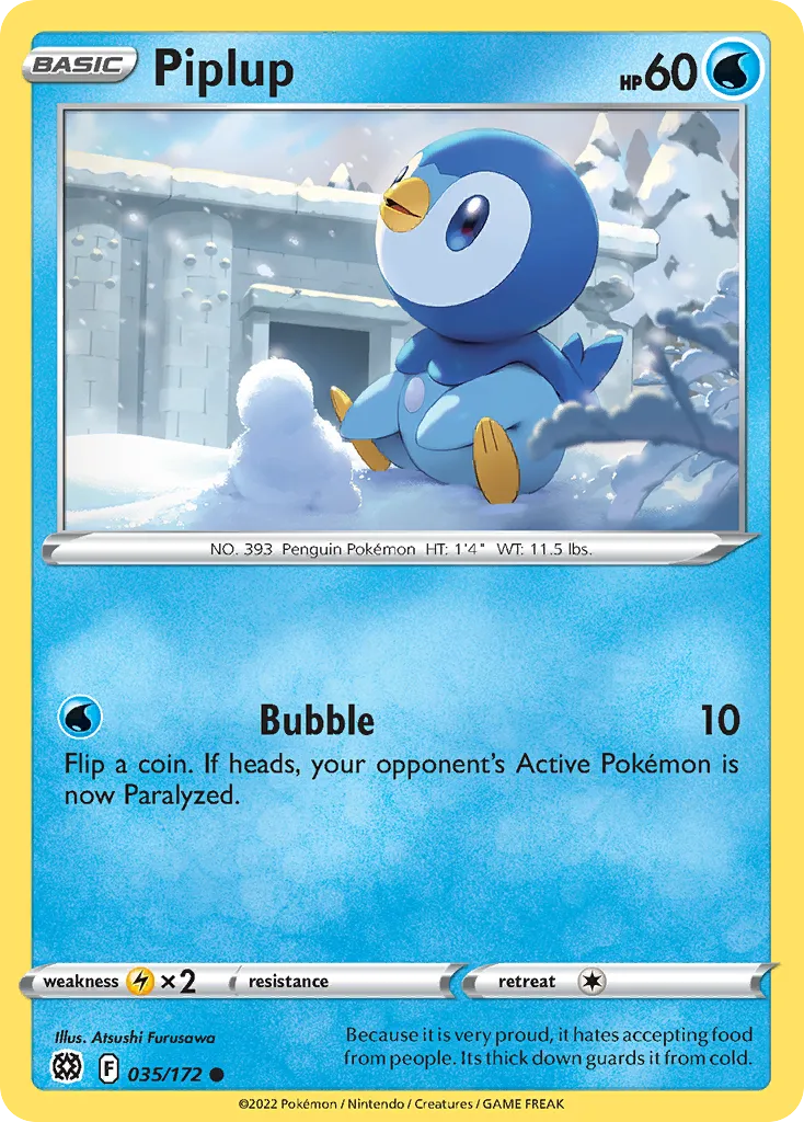 Piplup card image