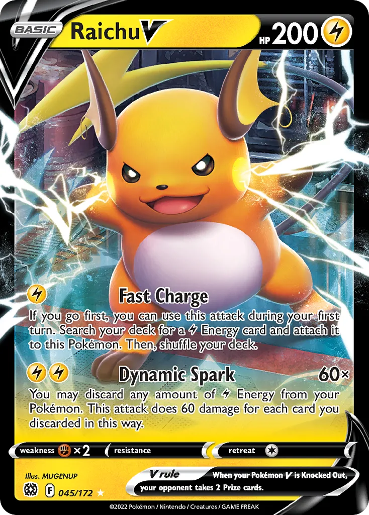 Raichu V card image