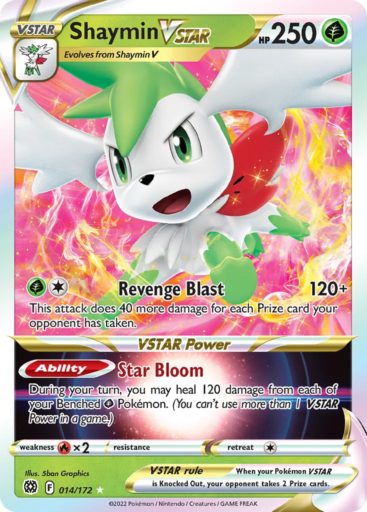 Shaymin VSTAR card image