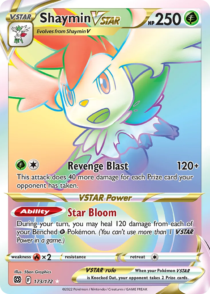 Shaymin VSTAR card image