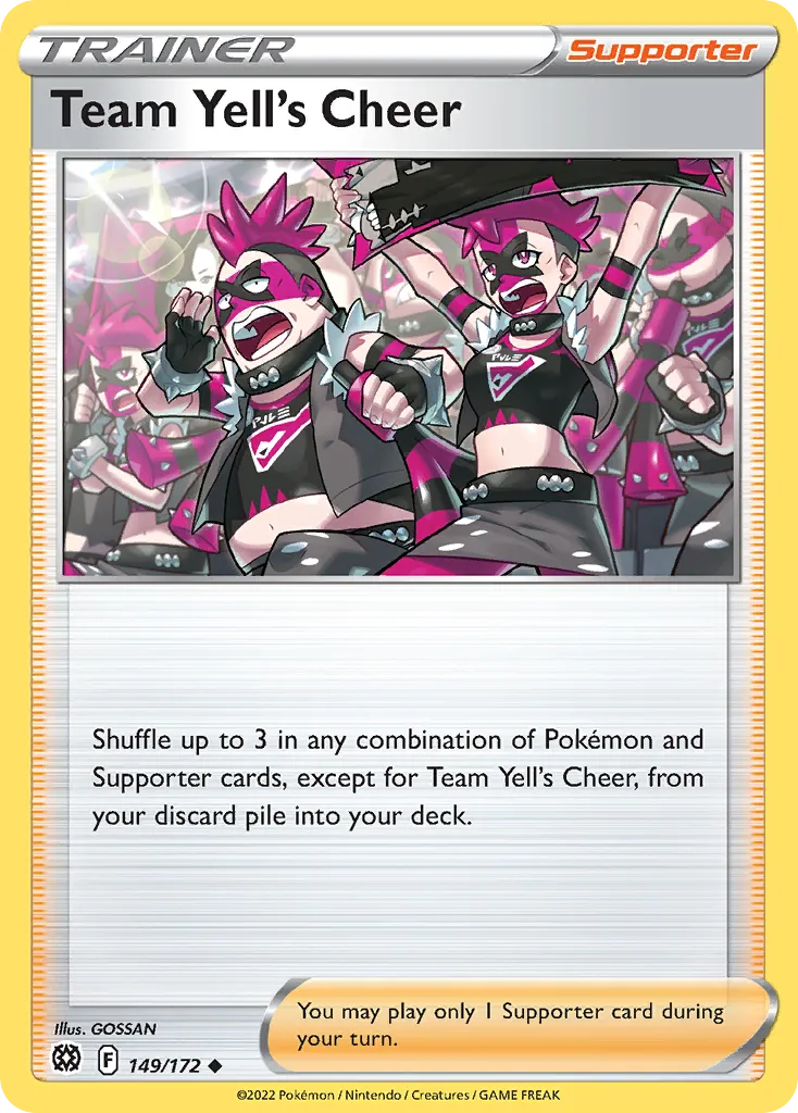 Team Yell's Cheer card image