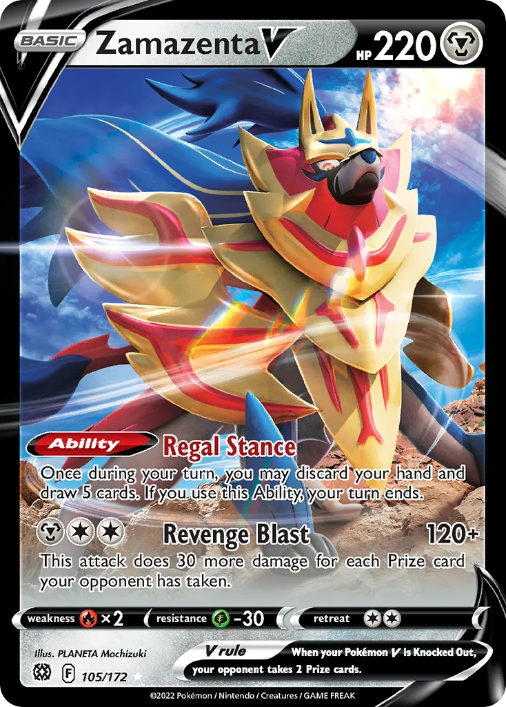 Zamazenta V card image