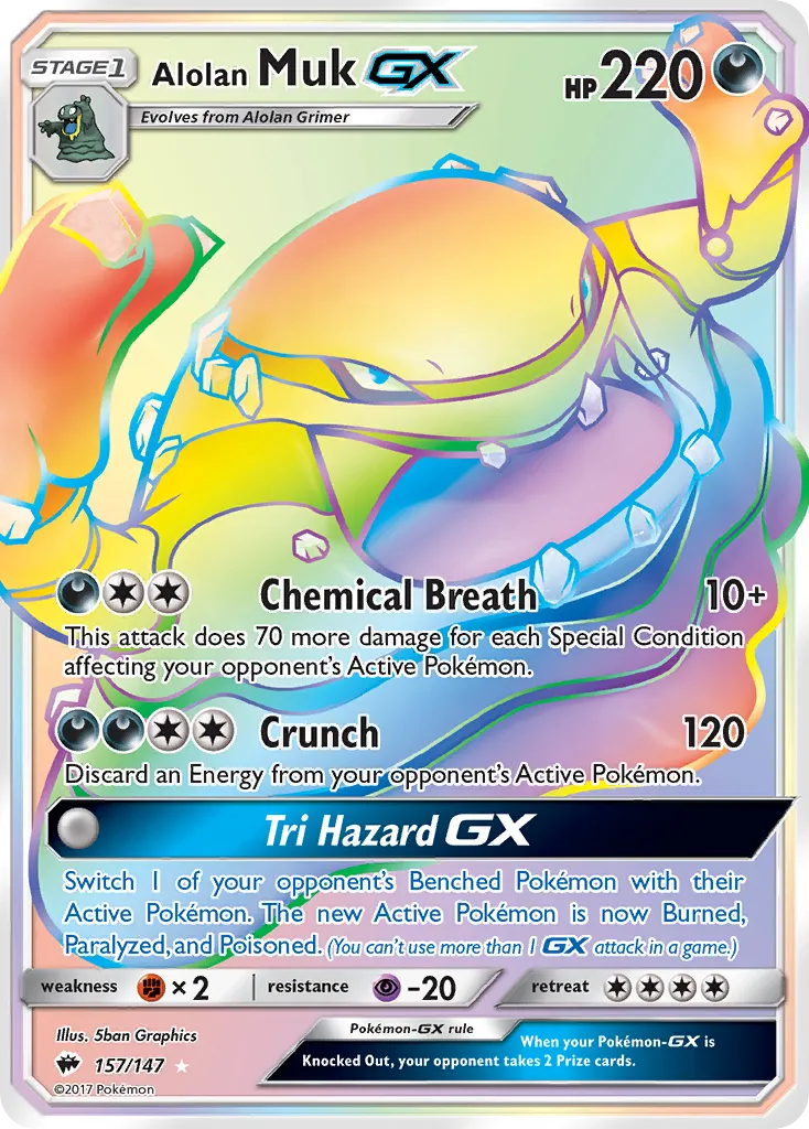 Alolan Muk-GX card image