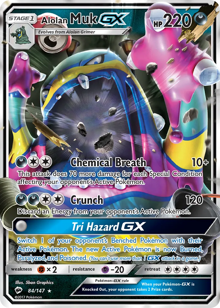 Alolan Muk-GX card image