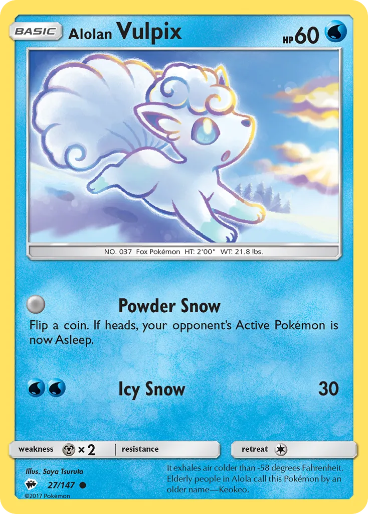 Alolan Vulpix card image
