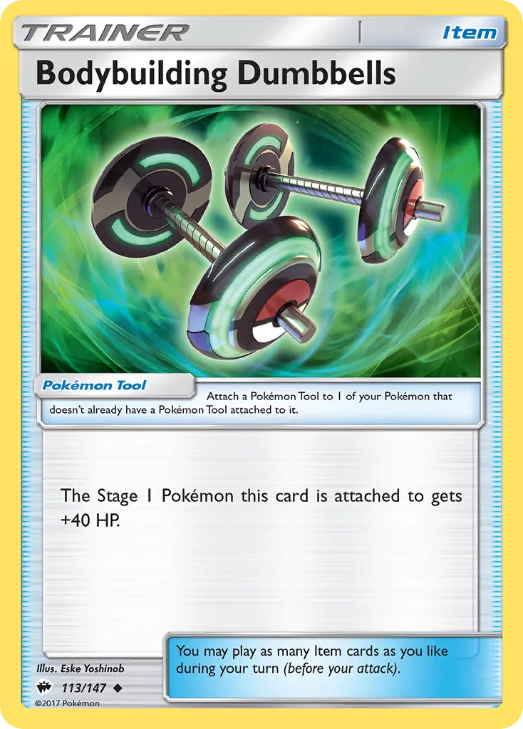 Bodybuilding Dumbbells card image