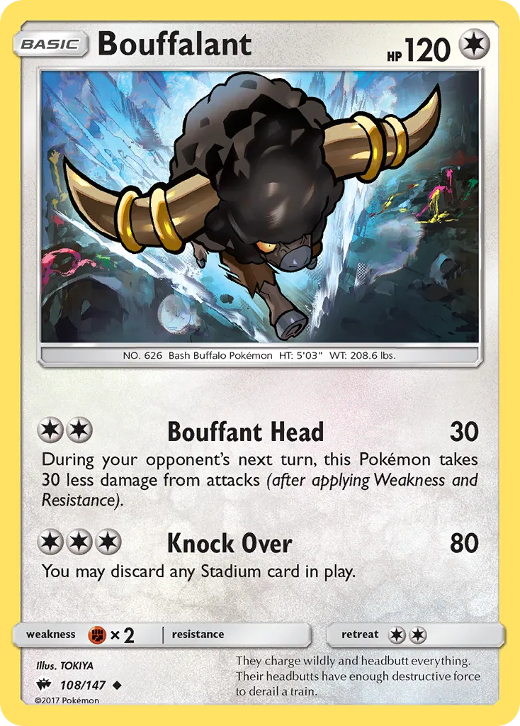 Bouffalant card image