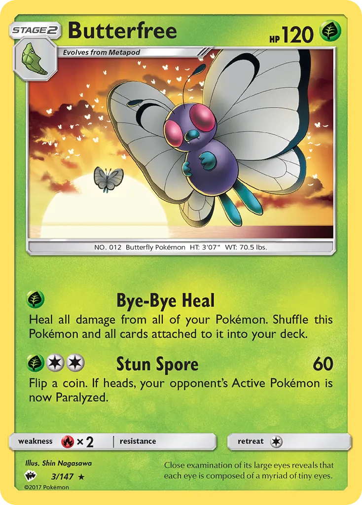 Butterfree card image