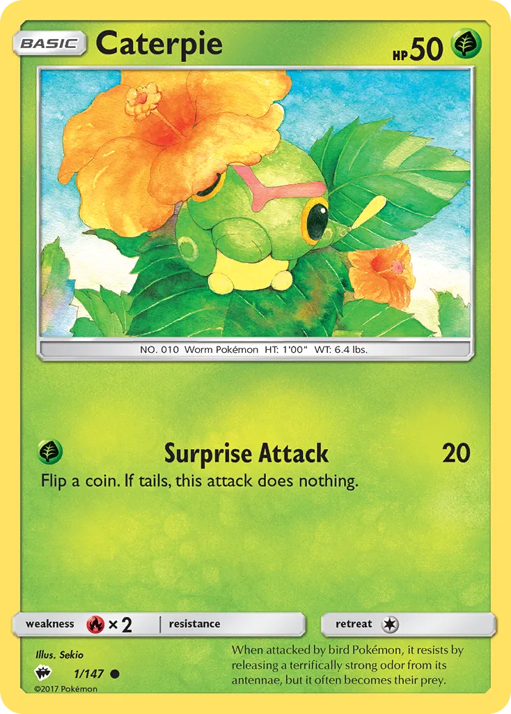 Caterpie card image