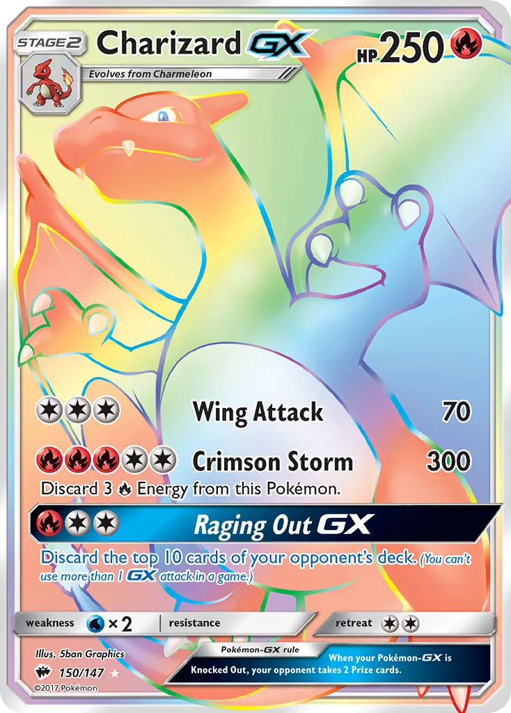 Charizard-GX #150 card image