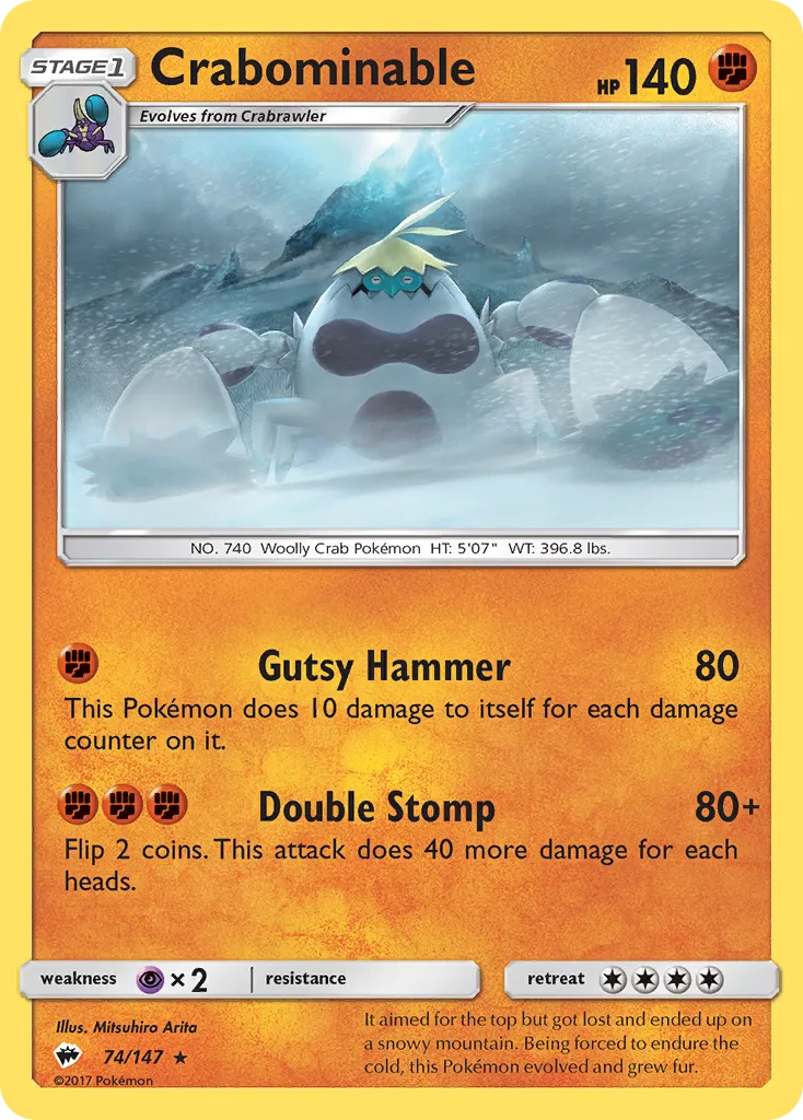Crabominable card image