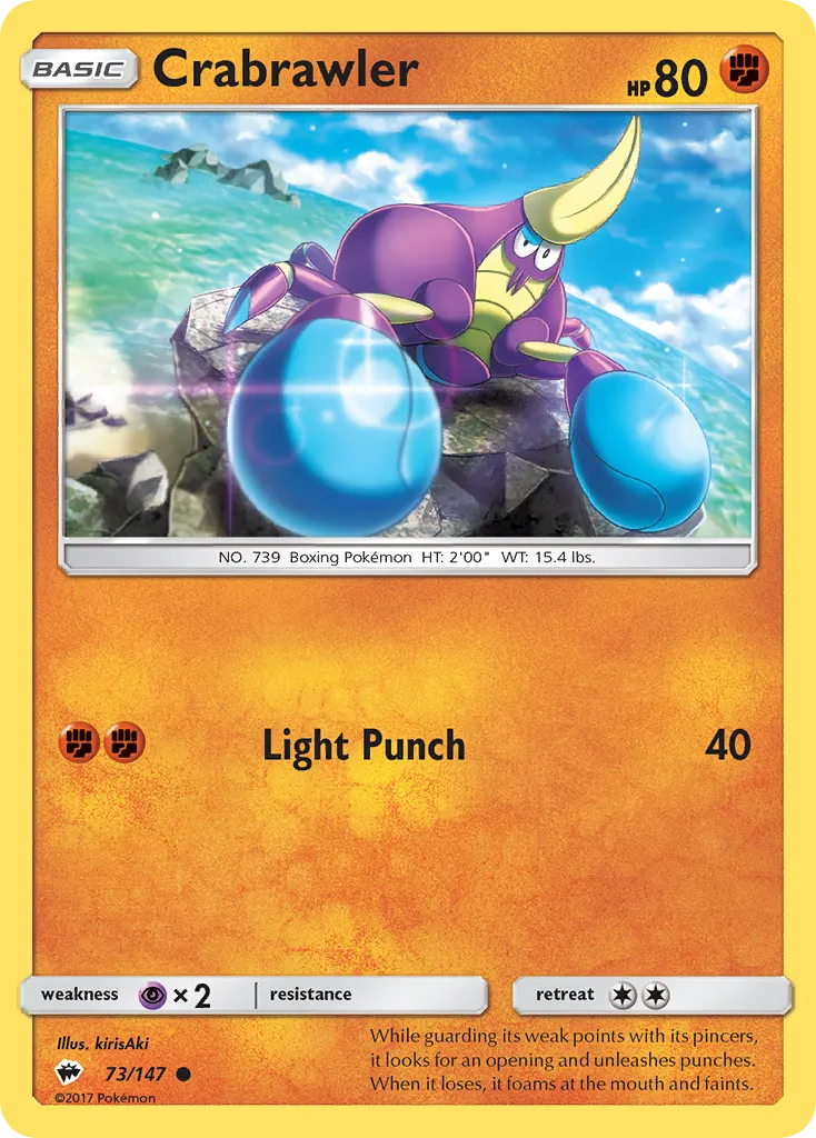 Crabrawler card image