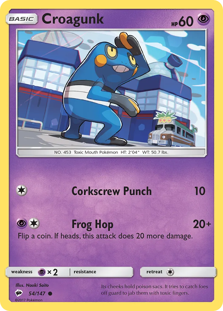 Croagunk card image