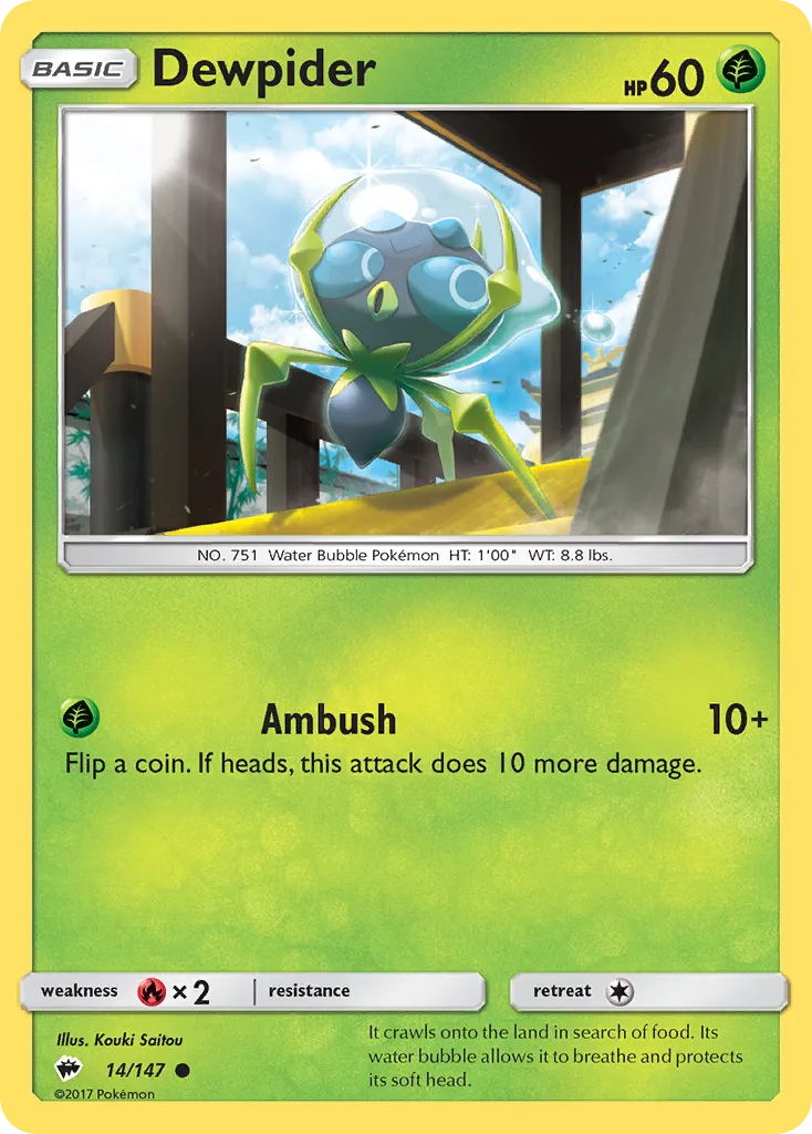 Dewpider card image