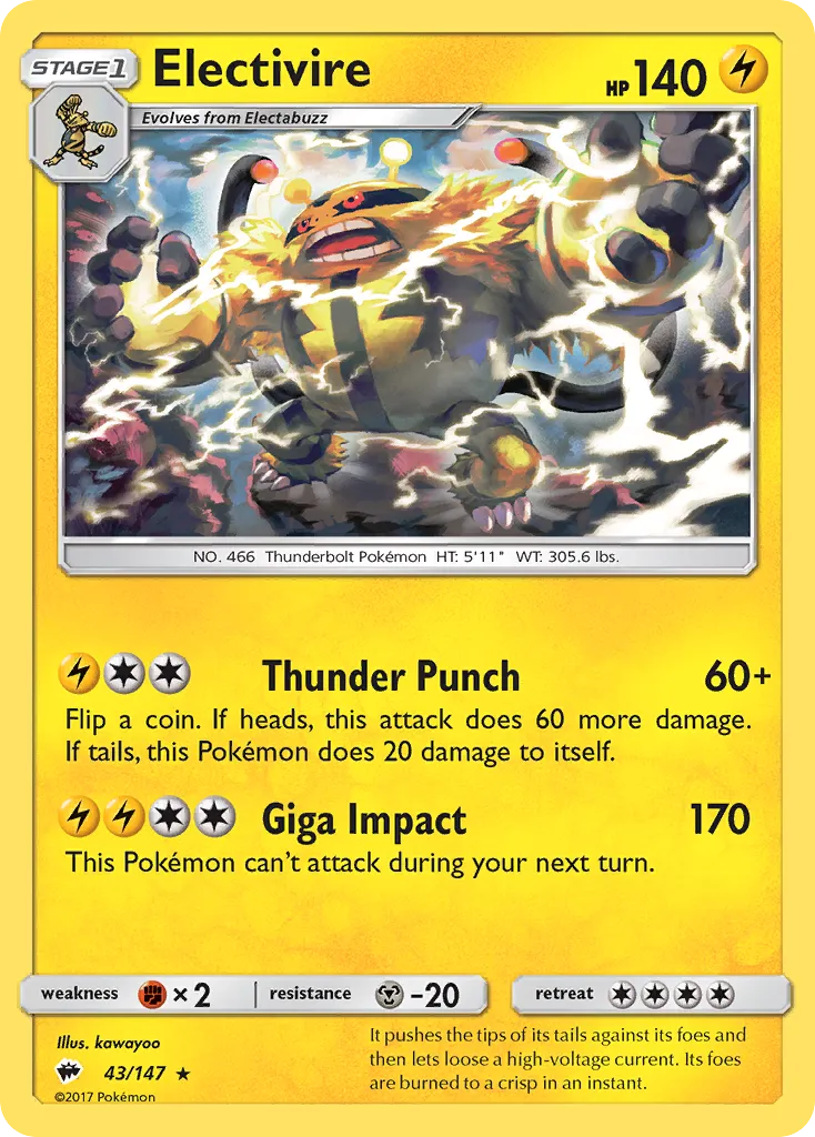 Electivire card image
