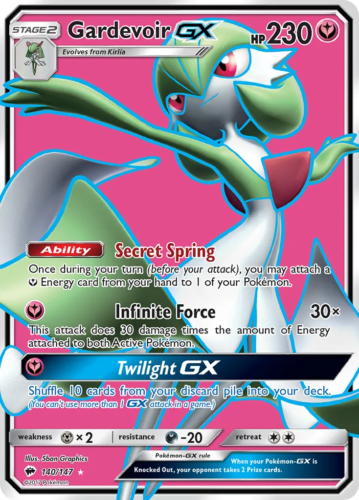 Gardevoir-GX card image