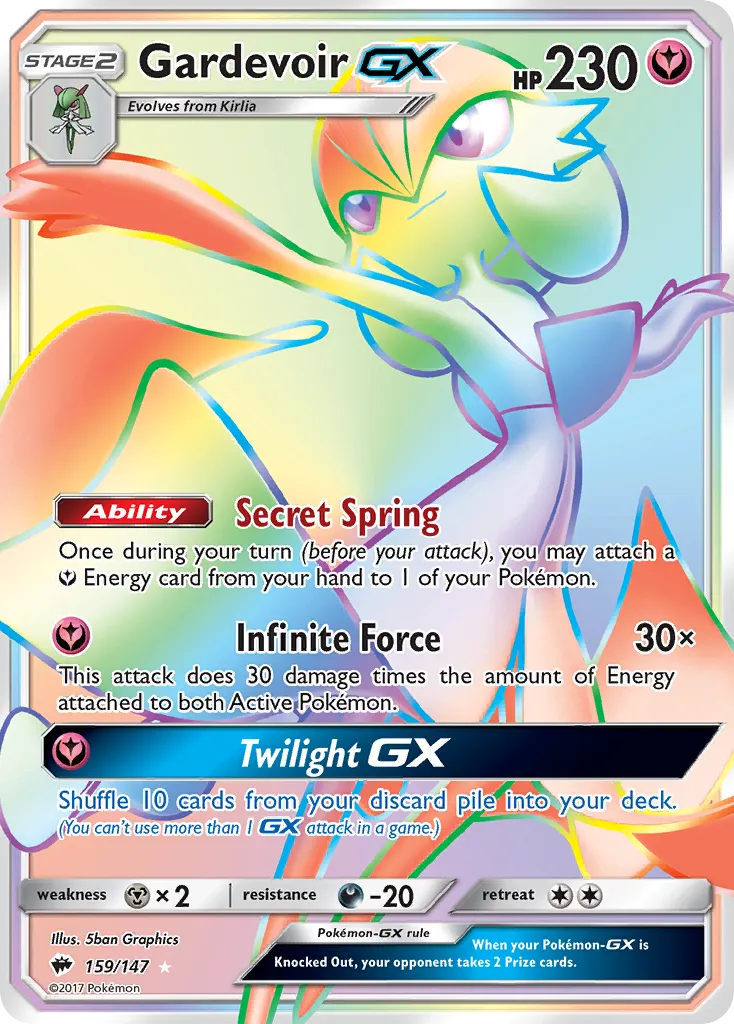 Gardevoir-GX #159 card image