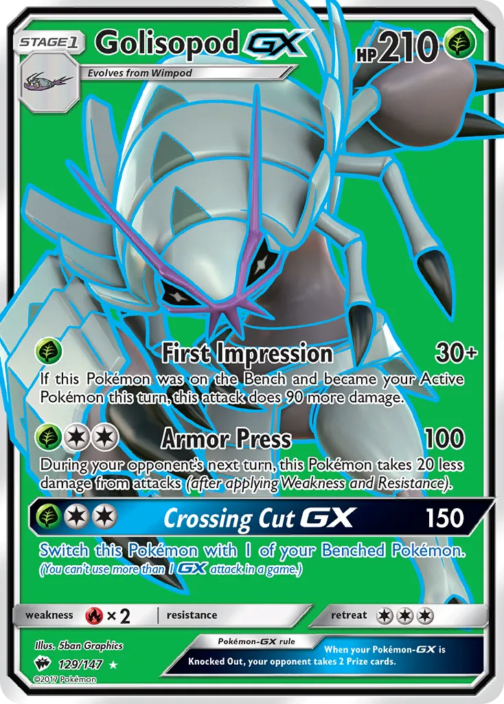 Golisopod-GX card image