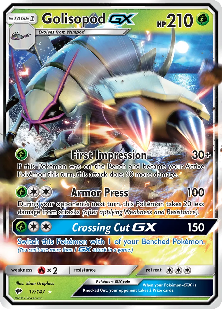 Golisopod-GX card image