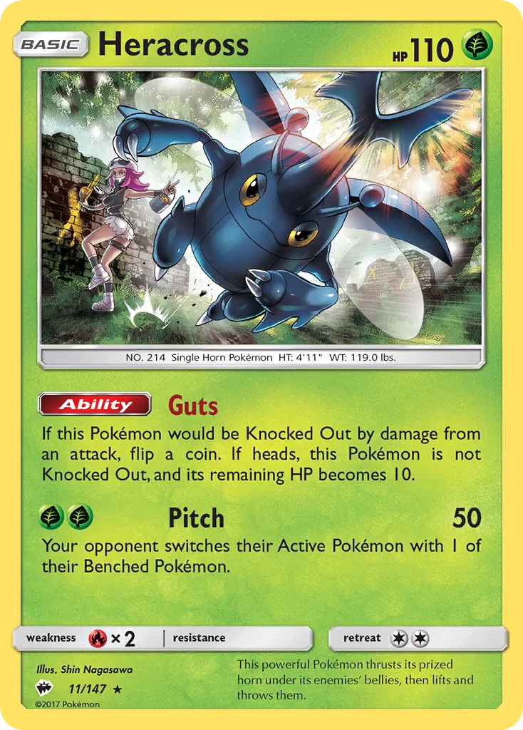 Heracross card image