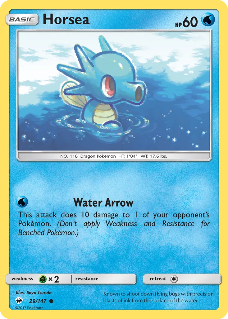 Horsea card image