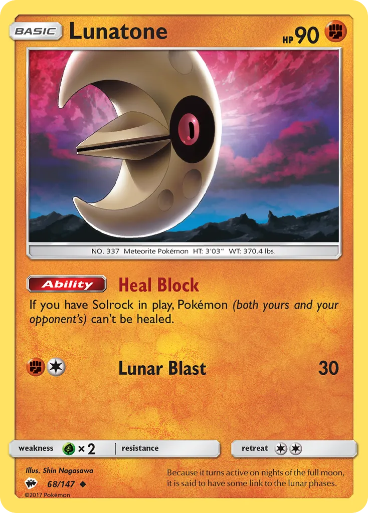 Lunatone card image
