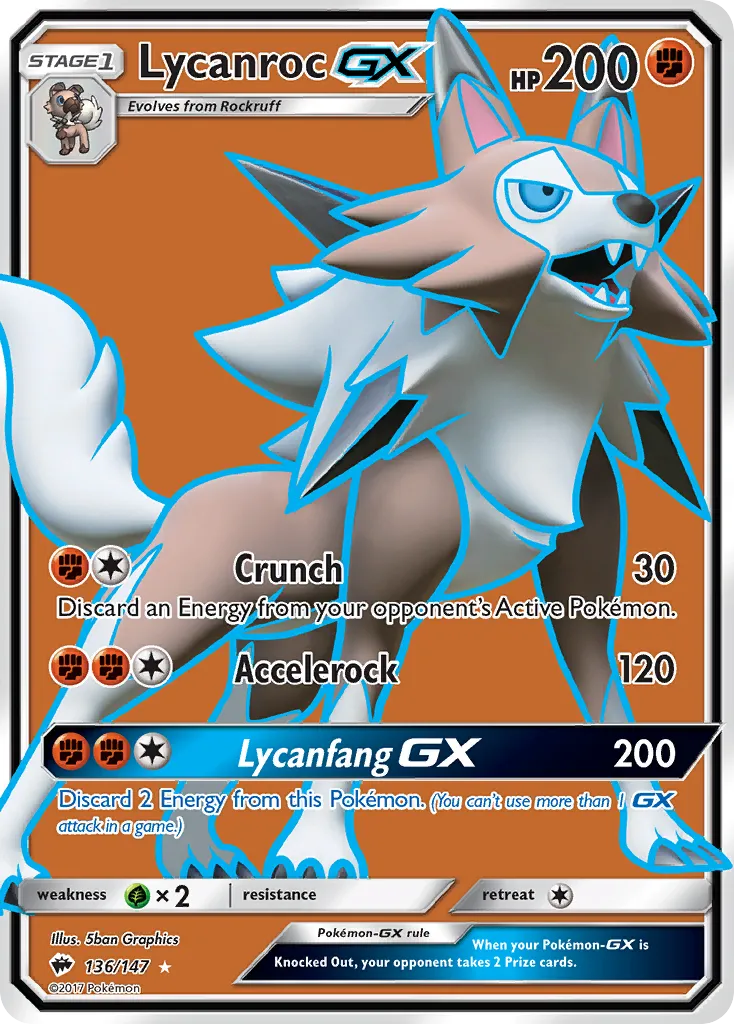 Lycanroc-GX card image