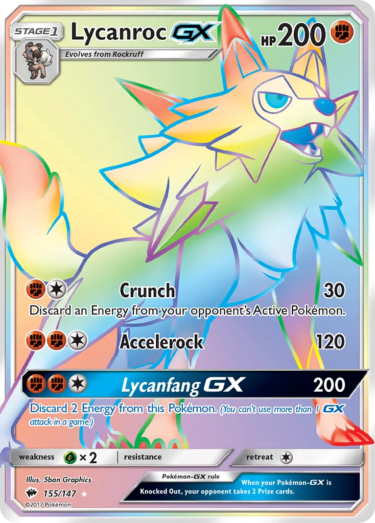 Lycanroc-GX card image