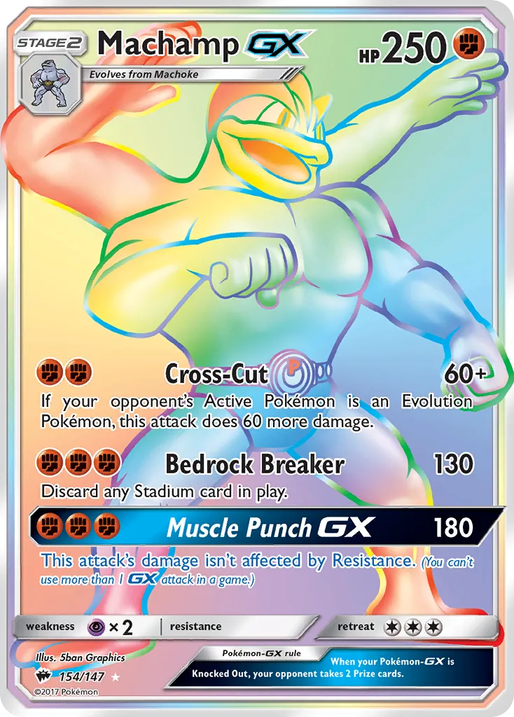 Machamp-GX #154 card image