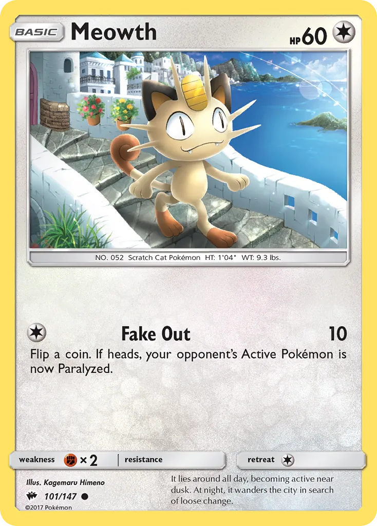 Meowth card image