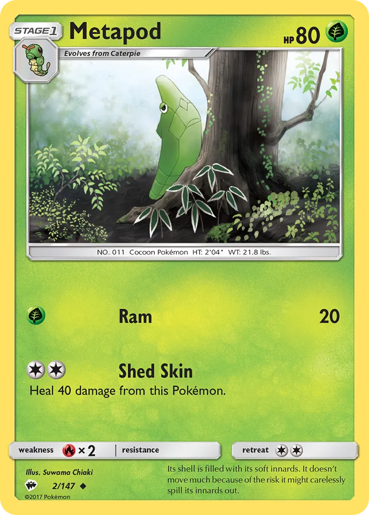 Metapod card image