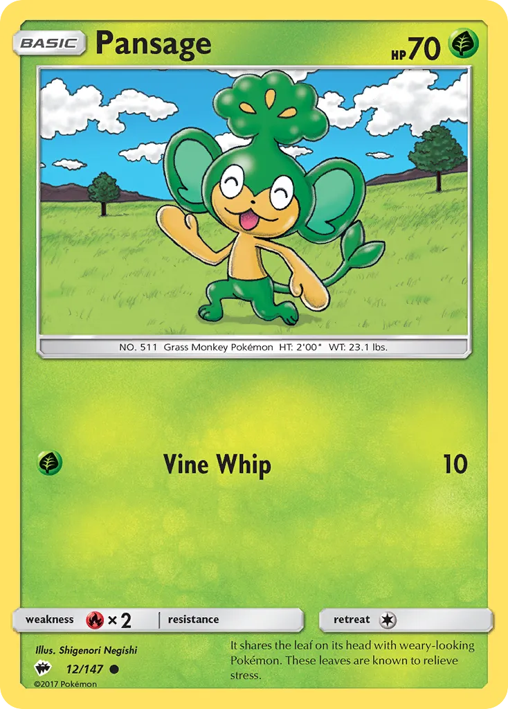 Pansage card image