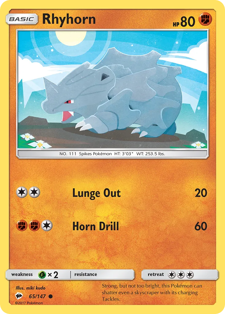 Rhyhorn card image