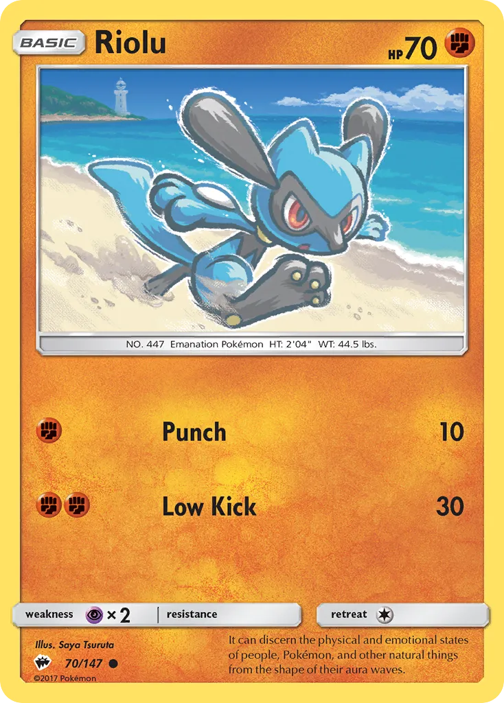 Riolu card image