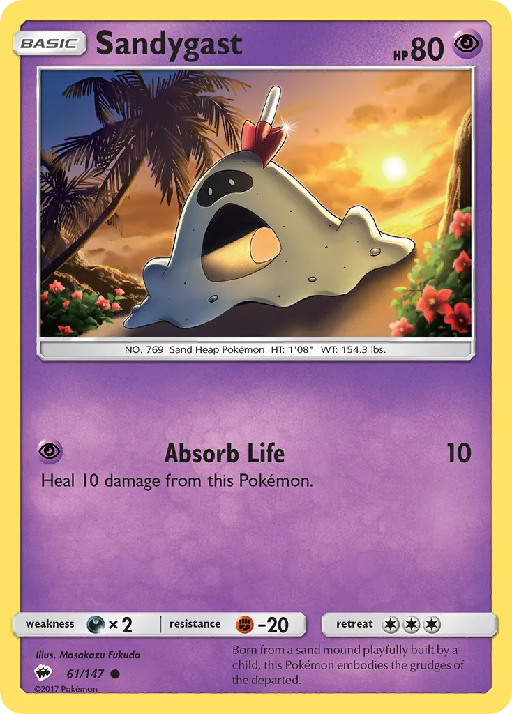 Sandygast card image