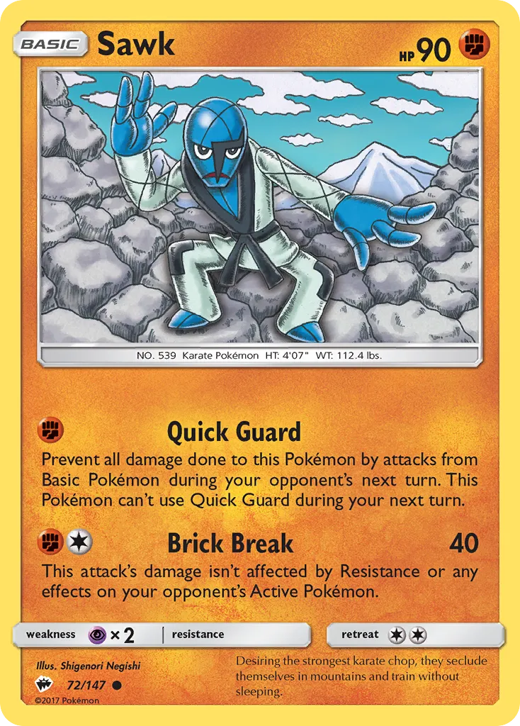 Sawk card image